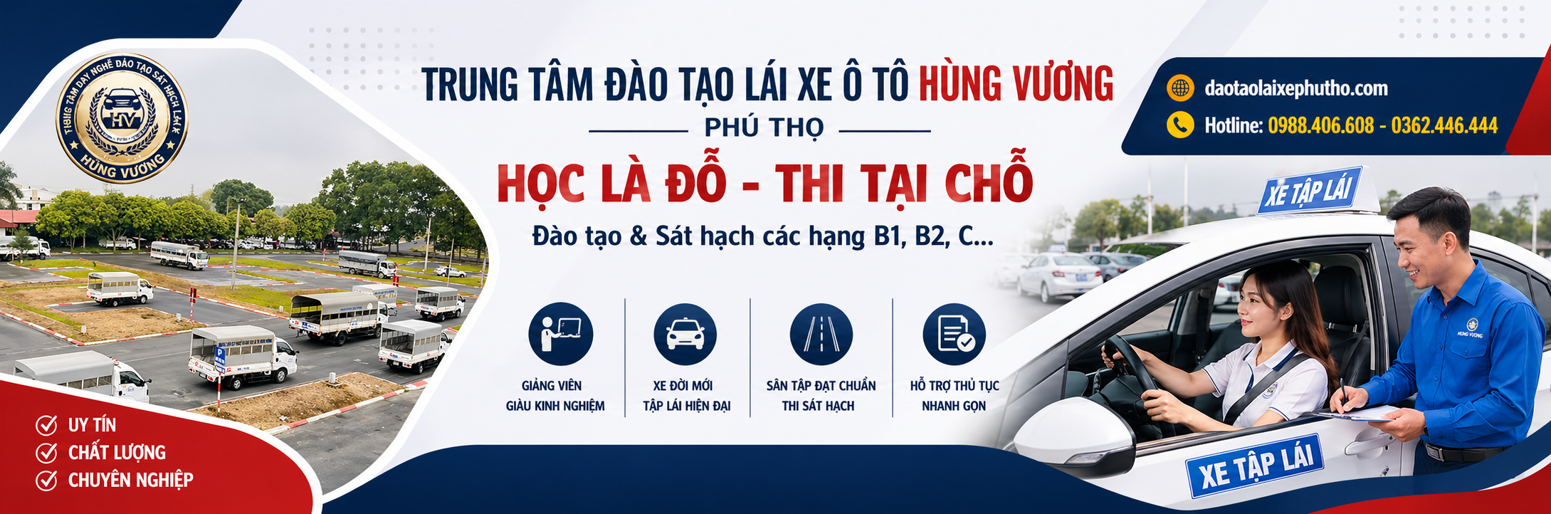 Đào tạo lái xe Hùng Vương